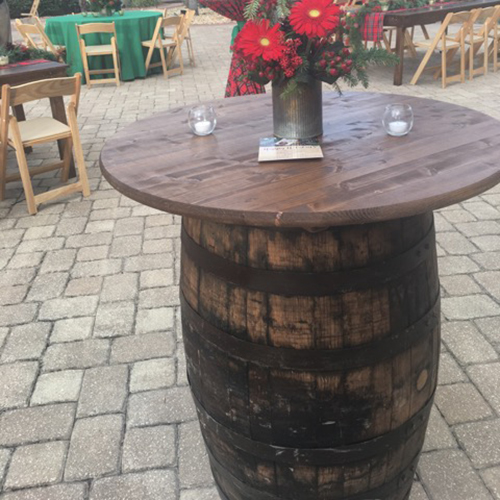 Barrel Table from Carolina Fun Factory